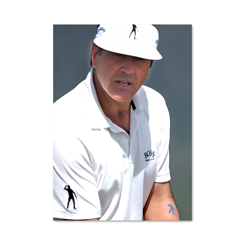 Poster Seve ballesteros raquette